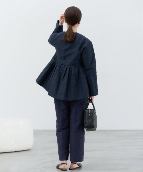 ＆NAVY etique デザインクロップドパンツ 