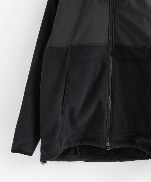 フリースジャケット メンズ レディース アウター ブルゾン スタンドネック オーバーサイズ ビッグシルエット ルーズ ジップアップ ポーラテック クラシック カ 着丈 Upscape 肩幅 身幅 袖丈 メンズ ポーラテック Audience/アップスケープオーディエンス Audience 約74cm