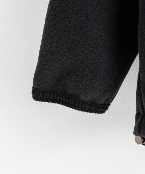 フリースジャケット メンズ レディース アウター ブルゾン スタンドネック オーバーサイズ ビッグシルエット ルーズ ジップアップ ポーラテック クラシック カ 着丈 Upscape 肩幅 身幅 袖丈 メンズ ポーラテック Audience/アップスケープオーディエンス Audience 約74cm