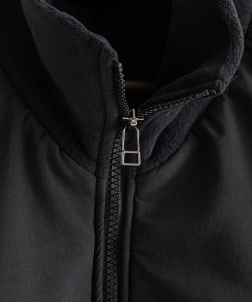 フリースジャケット メンズ レディース アウター ブルゾン スタンドネック オーバーサイズ ビッグシルエット ルーズ ジップアップ ポーラテック クラシック カ 着丈 Upscape 肩幅 身幅 袖丈 メンズ ポーラテック Audience/アップスケープオーディエンス Audience 約74cm