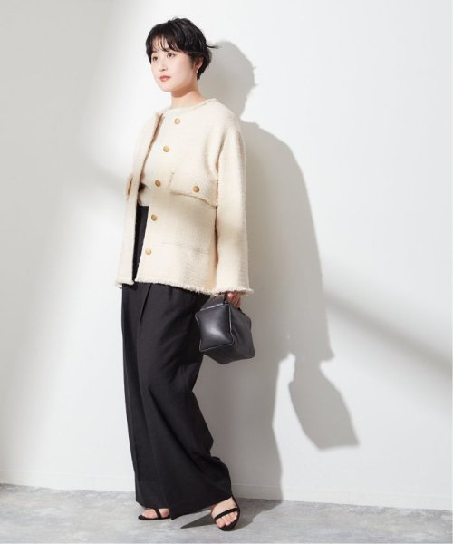 GIOLICA MIXツイードWIDEジャケット 身長 165cm　着用サイズ