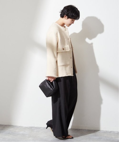 GIOLICA MIXツイードWIDEジャケット 身長 165cm　着用サイズ