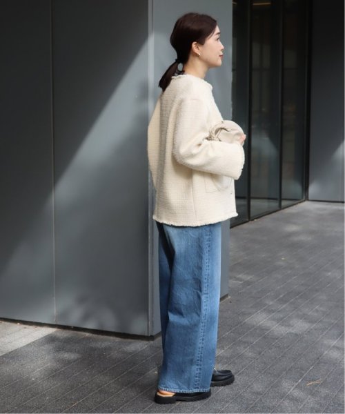 GIOLICA MIXツイードWIDEジャケット 身長 165cm　着用サイズ