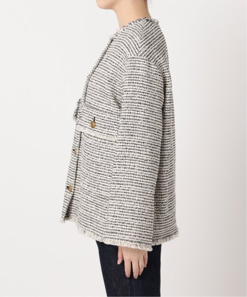GIOLICA MIXツイードWIDEジャケット 身長 165cm　着用サイズ