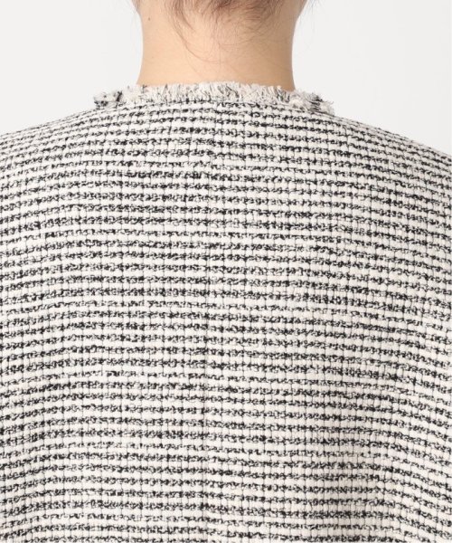 GIOLICA MIXツイードWIDEジャケット 身長 165cm　着用サイズ