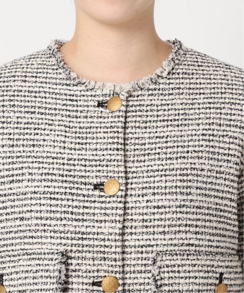 GIOLICA MIXツイードWIDEジャケット 身長 165cm　着用サイズ