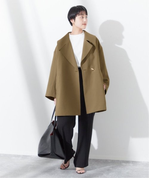 バックサテン ワイドカラーコート ワイドカラーコート バックサテン S2589483884(19800円)