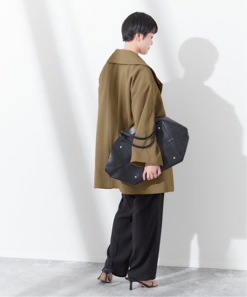 バックサテン ワイドカラーコート ワイドカラーコート バックサテン S2589483884(19800円)