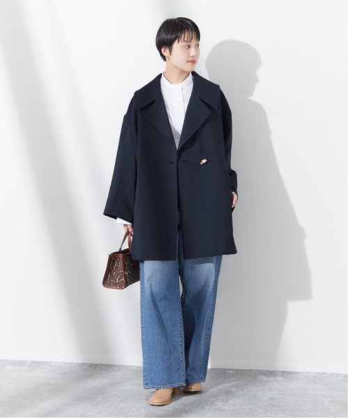 バックサテン ワイドカラーコート ワイドカラーコート バックサテン S2589483884(19800円)