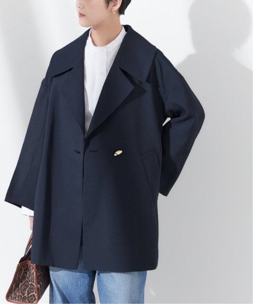 バックサテン ワイドカラーコート ワイドカラーコート バックサテン S2589483884(19800円)