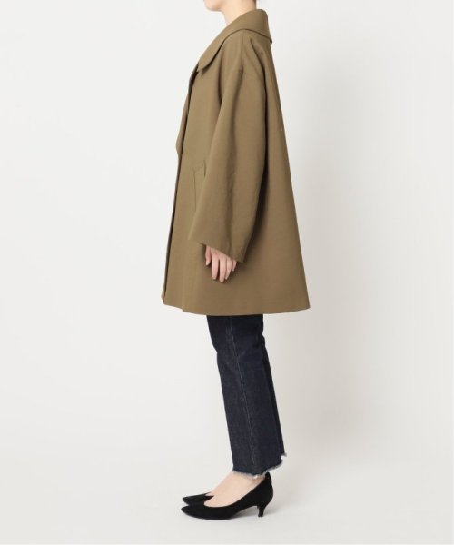 バックサテン ワイドカラーコート ワイドカラーコート バックサテン S2589483884(19800円)