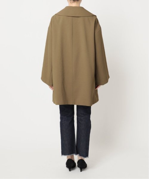 バックサテン ワイドカラーコート ワイドカラーコート バックサテン S2589483884(19800円)