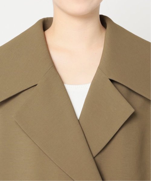 バックサテン ワイドカラーコート ワイドカラーコート バックサテン S2589483884(19800円)