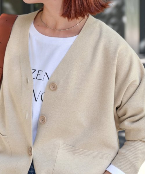 ≪追加≫C/ACダブルジャガードカーディガン Spick 160cm　着用サイズ