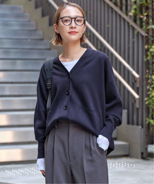 ≪追加≫C/ACダブルジャガードカーディガン Spick 160cm　着用サイズ