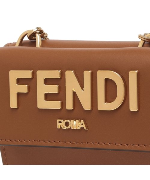 FENDI(フェンディ)/フェンディ 三つ折り財布 チェーンウォレット ブラウン レディース FENDI 8M0481 AKK2 F1C6J/img06
