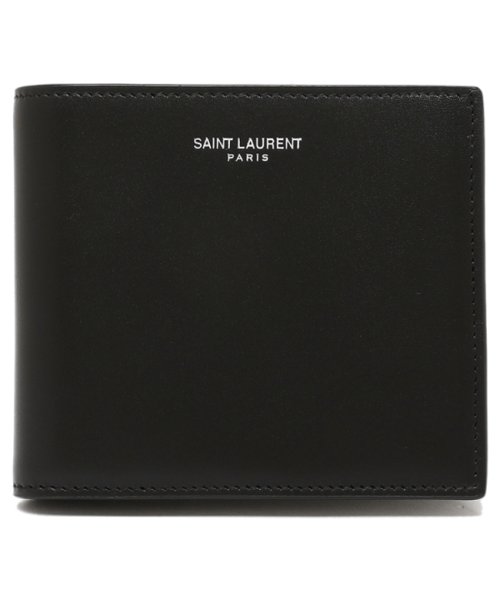 SAINT LAURENT(サンローランパリ)/サンローランパリ 二つ折り財布 ブラック メンズ SAINT LAURENT PARIS 396303 0U90N 1000/img05