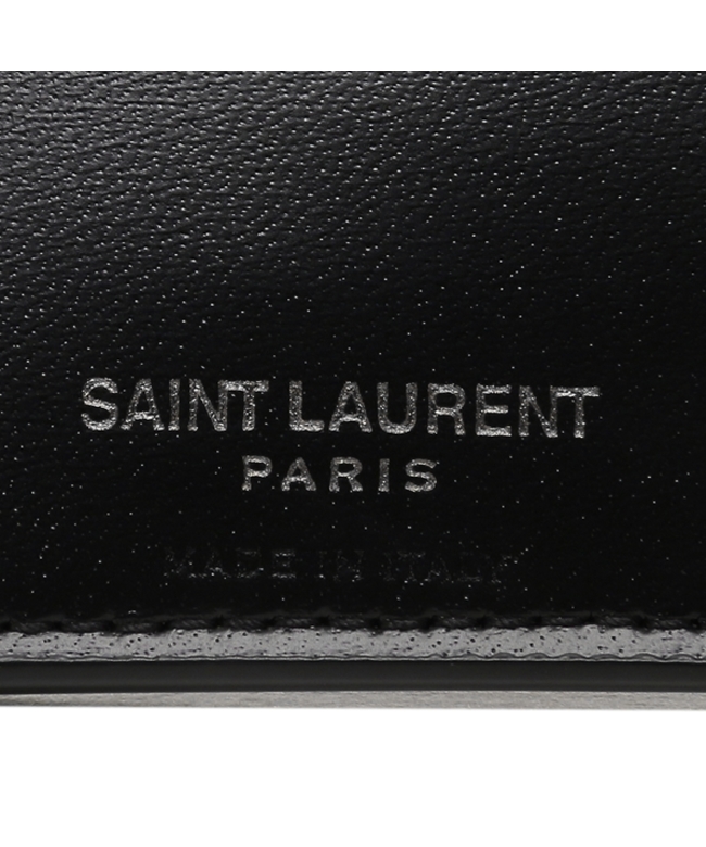 2センチ表記サイズSAINT LAURENT PARIS サンローランパリ 二つ折り