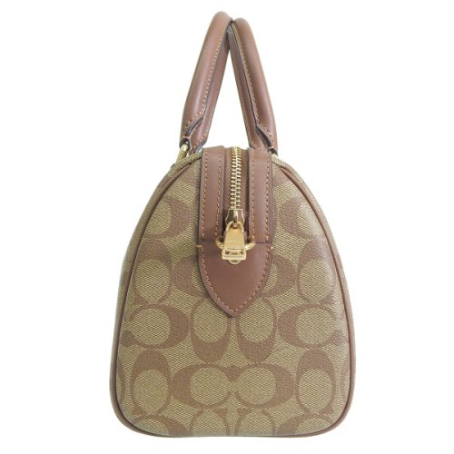 COACH コーチ ROWAN SATCHEL ローアン サッチェル シグネチャー ハンド バッグ 斜めがけ ショルダー バッグ 2WAY バッグ