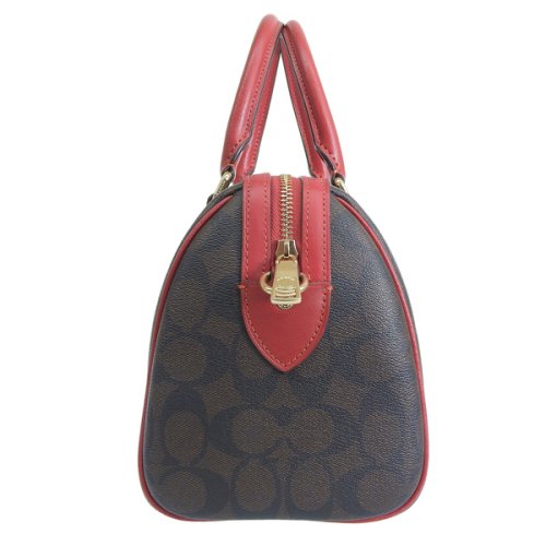 COACH コーチ ROWAN SATCHEL ローアン サッチェル シグネチャー ハンド バッグ 斜めがけ ショルダー バッグ 2WAY バッグ