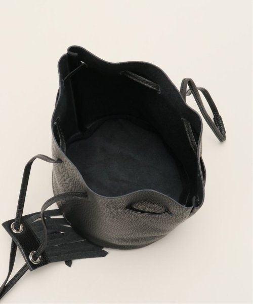 ENSEMBLE(アンサンブル)/【blancle/ ブランクレ】S.LEATHER QUILTED DRAWSTRING BAG/img06