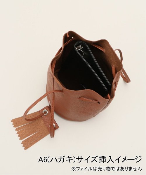 ENSEMBLE(アンサンブル)/【blancle/ ブランクレ】S.LEATHER QUILTED DRAWSTRING BAG limited/img08