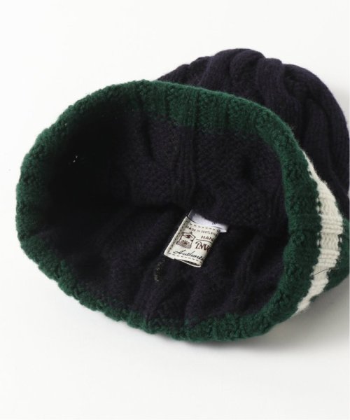 JOURNAL STANDARD(ジャーナルスタンダード)/【INVERALLAN / インバーアラン】CRICKET STRIPE CABLE HAT/img02