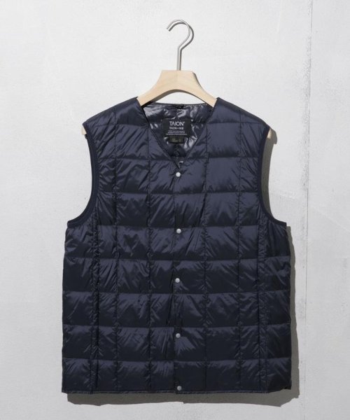 nano・universe(ナノ・ユニバース)/TAION/V－NECK BUTTON DOWN VEST/img32