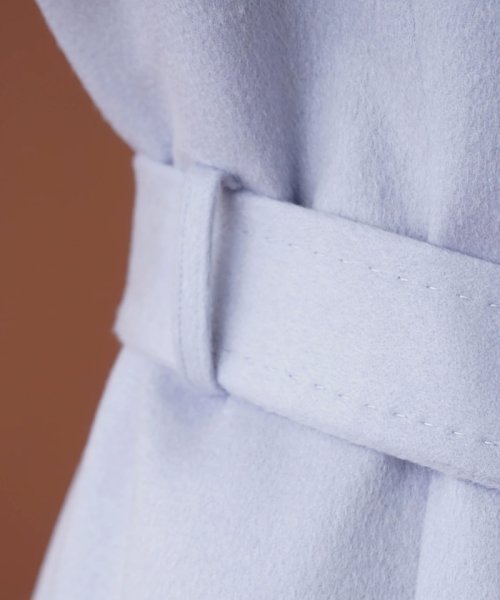 カシミヤロングコート 