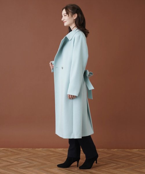 カシミヤロングコート 