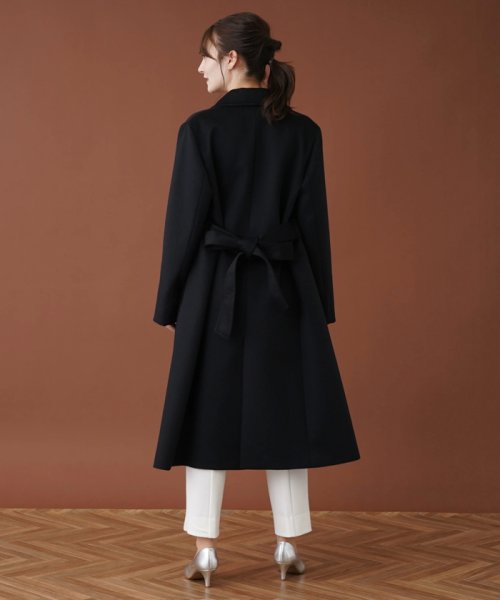 カシミヤロングコート 