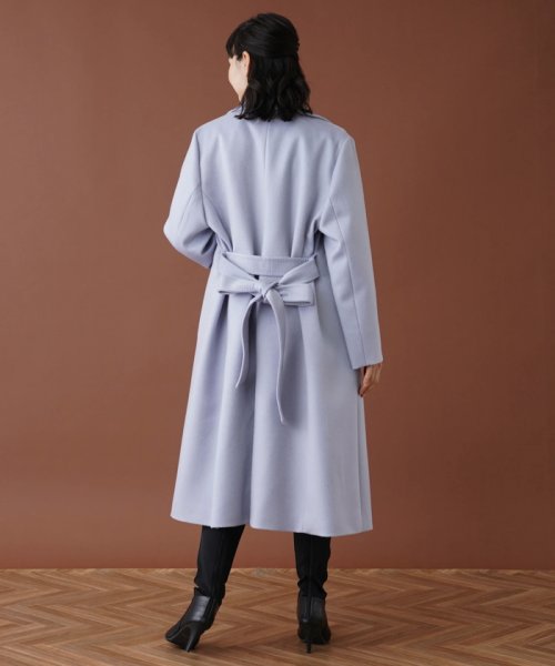 カシミヤロングコート 