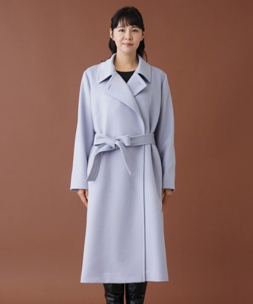 カシミヤロングコート 