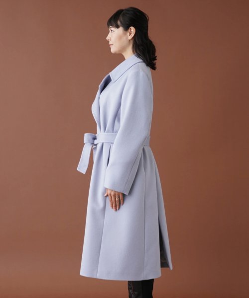 カシミヤロングコート 