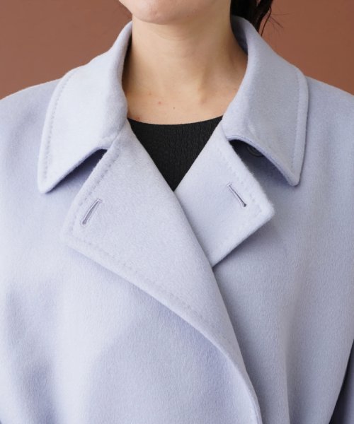 カシミヤロングコート 