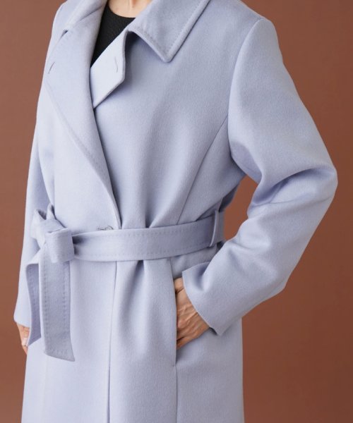 カシミヤロングコート 