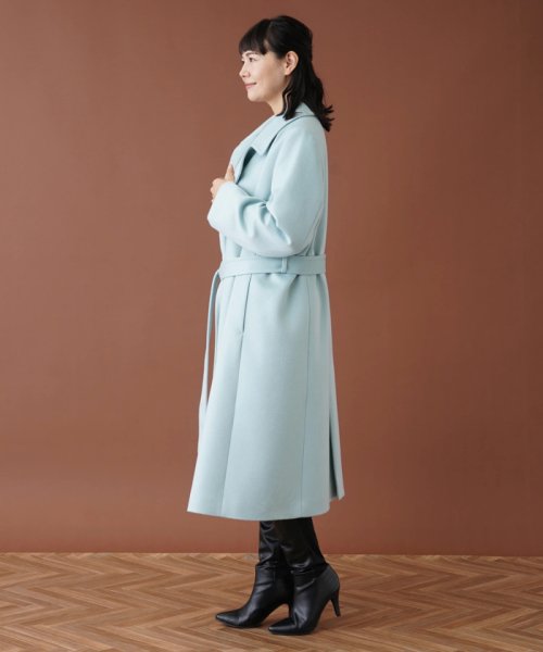 カシミヤロングコート 