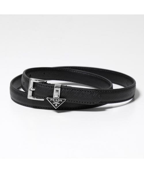 PRADA ベルト 1CC499 053 レザー 三角ロゴ メタルチャーム PRADA ベルト 1CC499