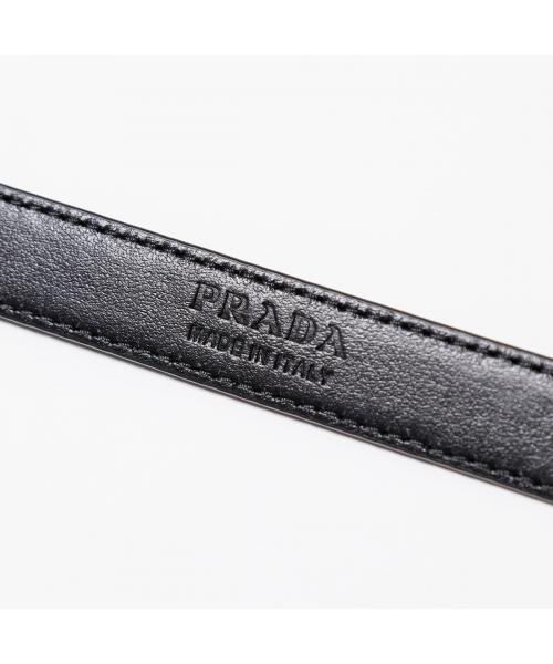 PRADA ベルト 1CC499 053 レザー 三角ロゴ メタルチャーム PRADA ベルト 1CC499