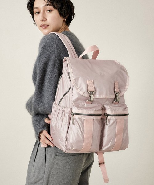 LeSportsac(LeSportsac)/MODERN FLAP BACKPACK2シルバーピンクC/img06