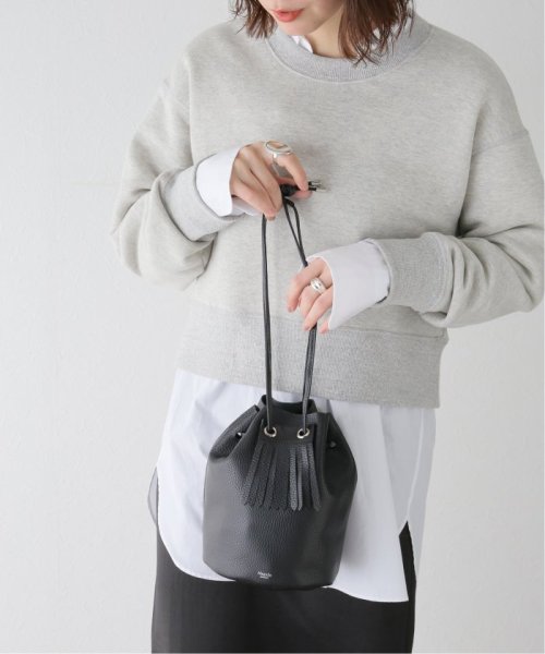 ENSEMBLE(アンサンブル)/【blancle/ ブランクレ】S.LEATHER QUILTED DRAWSTRING BAG/img17