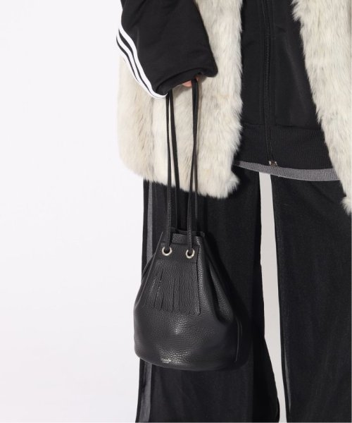 ENSEMBLE(アンサンブル)/【blancle/ ブランクレ】S.LEATHER QUILTED DRAWSTRING BAG/img19
