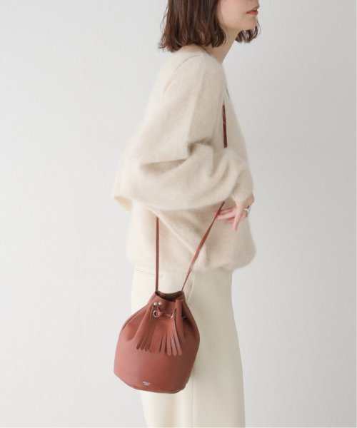 ENSEMBLE(アンサンブル)/【blancle/ ブランクレ】S.LEATHER QUILTED DRAWSTRING BAG limited/img19