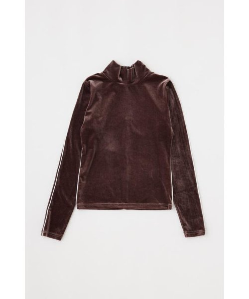 moussy(マウジー)/HIGH NECK VELOUR トップス/img31