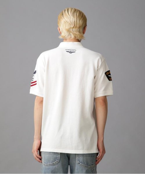 AVIREX(AVIREX)/ネイバル パッチド ポロシャツ/NAVAL PATCHED POLO SHIRT/img02