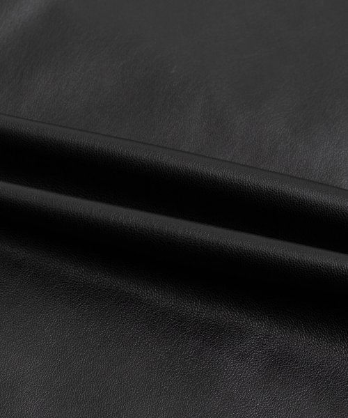 レザージャケット カーコート フェイクレザー メンズ アウター 革ジャン カバーオール オーバーサイズ ビッグシルエット ワイド ルーズ アメカジ カジュアル Upscape 着丈 肩幅 約56cm 身幅 袖丈 メンズ アメカジ Audience/アップスケープオーディエンス Audience 約57cm