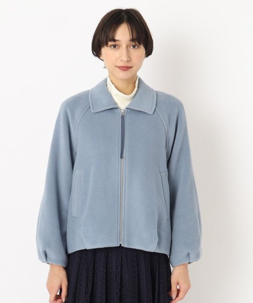 CORDIER(ＣＯＲＤＩＥＲ)/マシュマロタッチフリースブルゾン【M～4Lサイズ】/img01