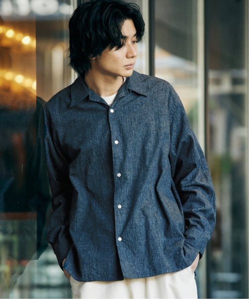 417 EDIFICE(フォーワンセブン　エディフィス)/【LE JAPON】 Akita ワンピースオープンカラーシャツ/img17