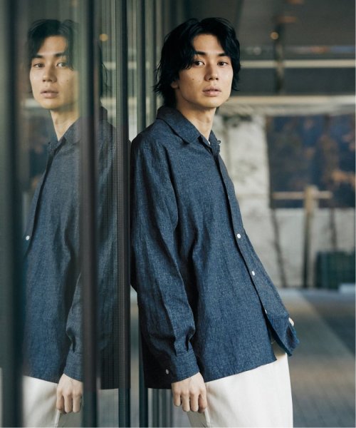 417 EDIFICE(フォーワンセブン　エディフィス)/【LE JAPON】 Akita ワンピースオープンカラーシャツ/img21