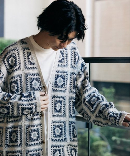 417 EDIFICE(フォーワンセブン　エディフィス)/クロシェニット カーディガン / crochet knit/img28